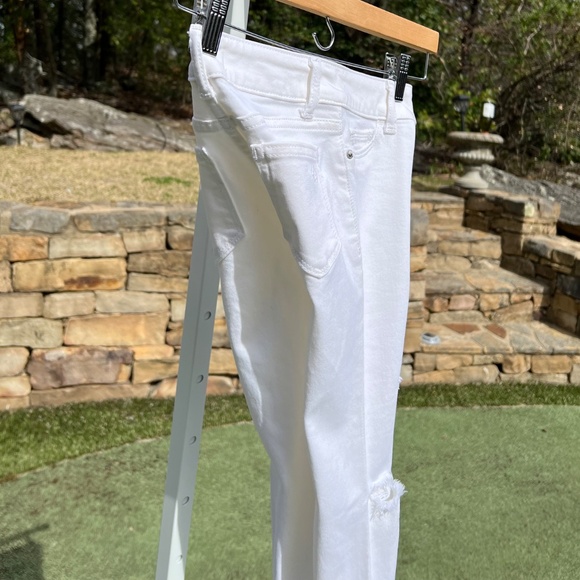 DL 1961 Chloe Girls' Eggshell Skinny Jeans - Picture 4 of 15